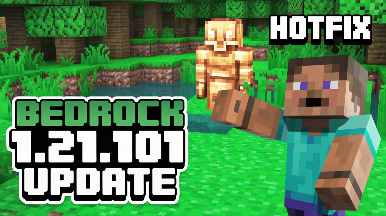 Minecraft Bedrock 1.21.101 update patch notes