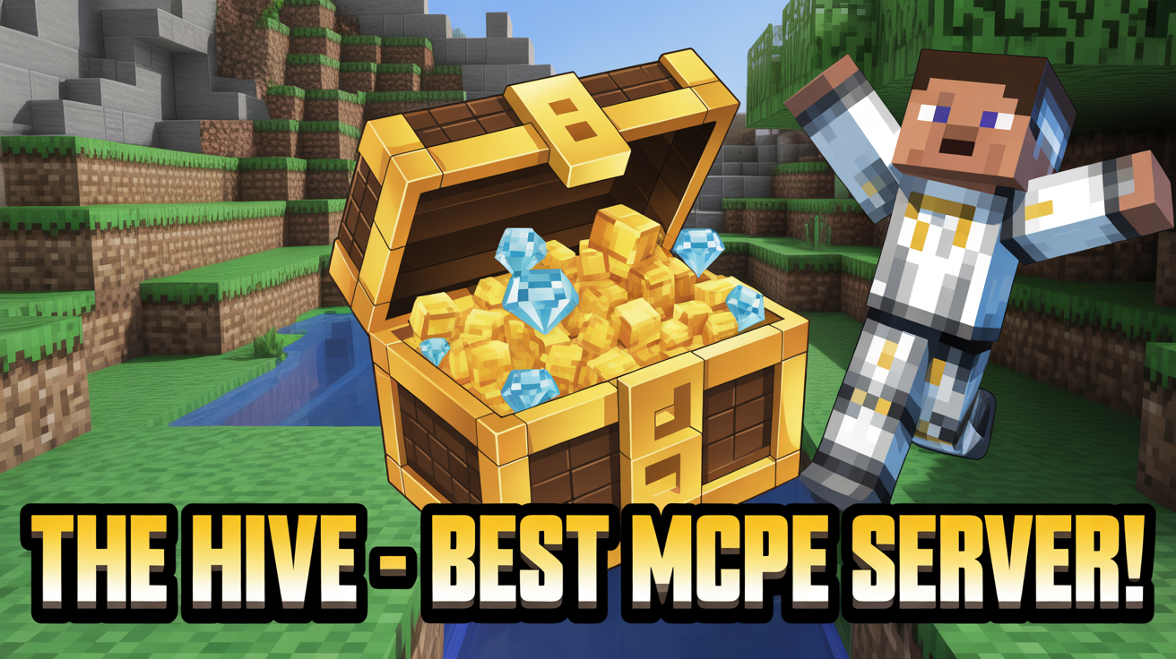 The Hive – Best Minigame Server for MCPE